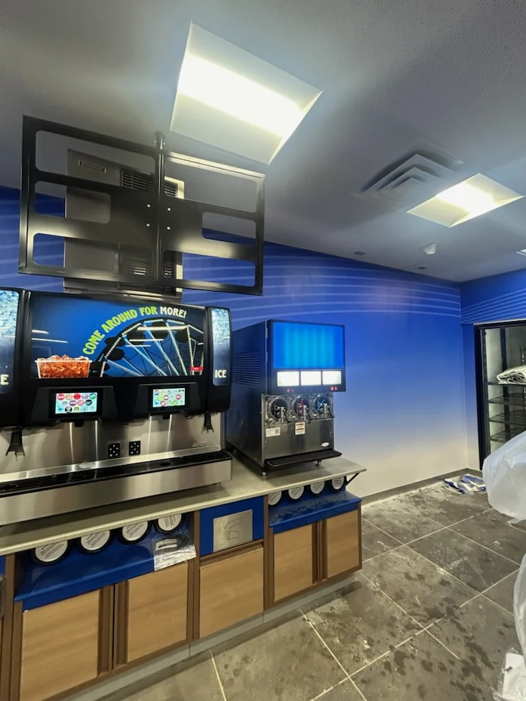 Commercial interior wallcovering installation in Chicago
